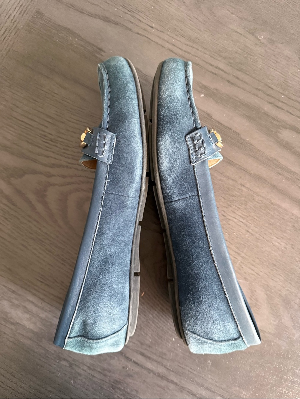 Vionic Kenyon Women’s Blue Suede Horsebit Loafers Size 9.5 - Picture 5 of 9